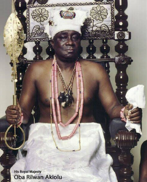 Oba Rilwan Akiolu of Lagos